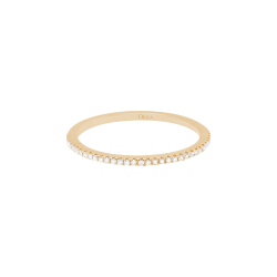 DJULA Ring Tour Complet Fine Yellow Gold Set with Diamonds